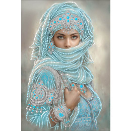 Рисунок на ткани для вышивания бисером Восток